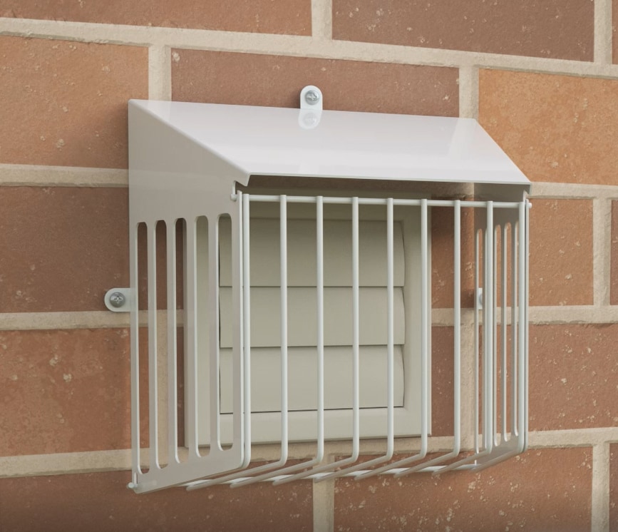 The Defender Access+ keeps wildlife out of your dryer vents. A drop-down gate opens for easy cleaning and maintenance.