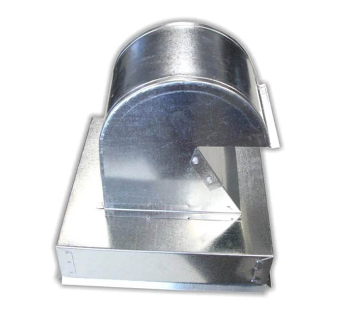 DryerJack DJK486U is a sturdy 26 gauge Galvalume® steel extra clearance style vent.