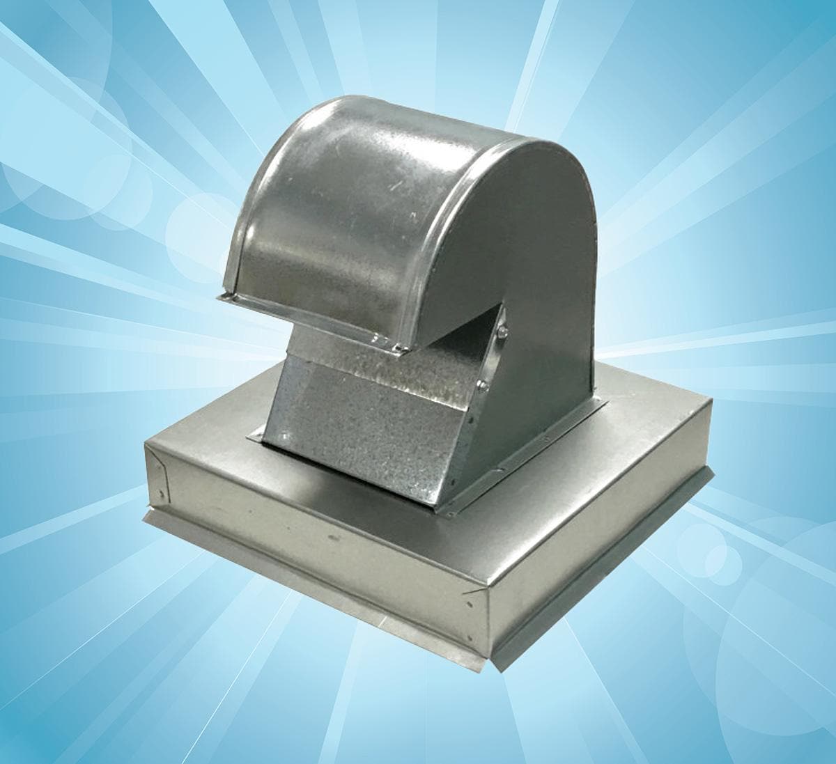 DryerJack DJK486U is a sturdy 26 gauge Galvalume® steel extra clearance style vent.