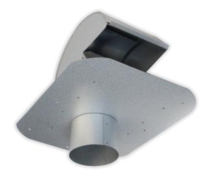 The DryerJack Model DJK486 roof vent termination is specifically designed for dryer venting.